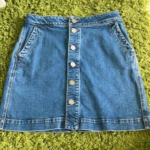 Loft Jean skirt